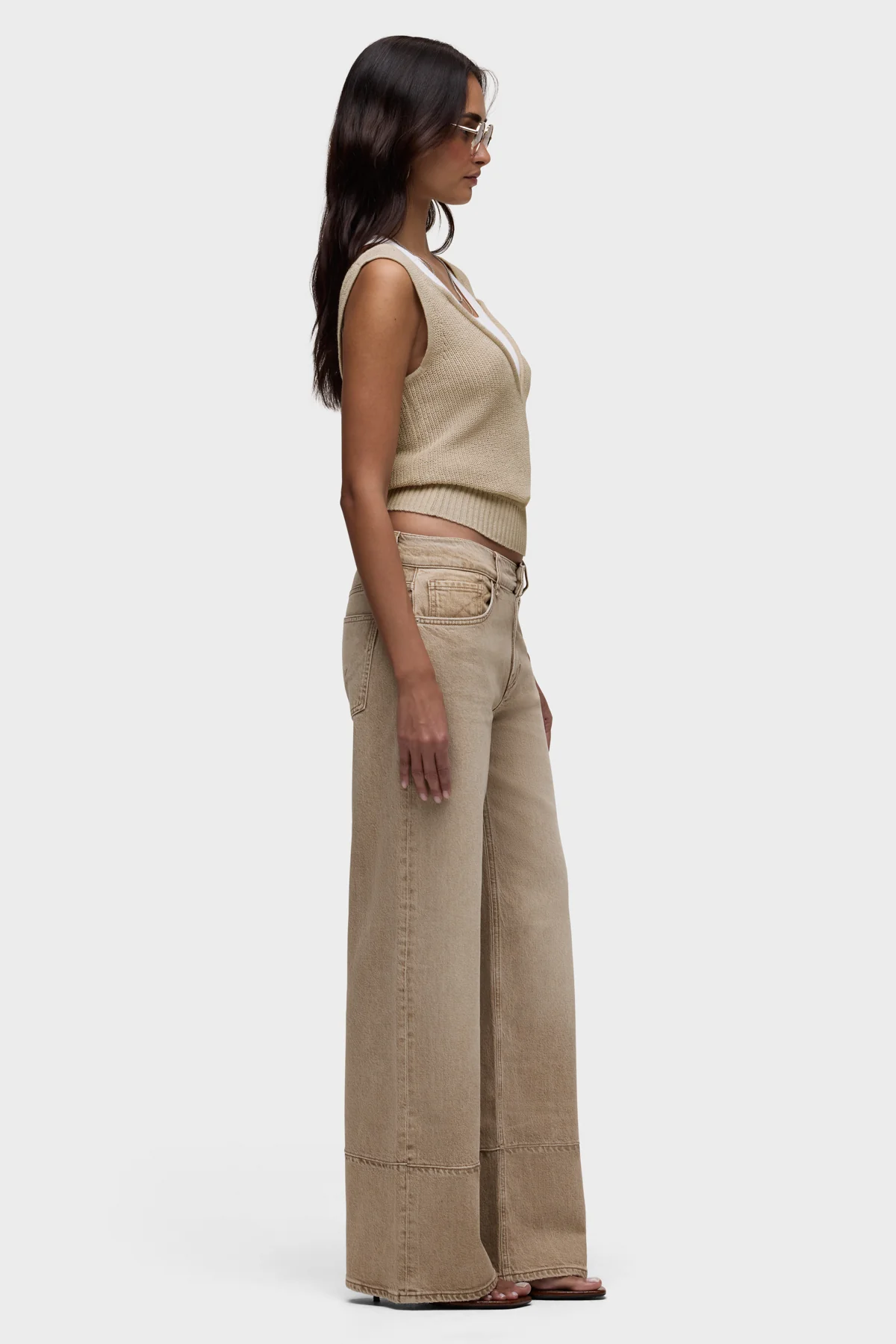 Rylee Pintucked Loose Pant - Image 5