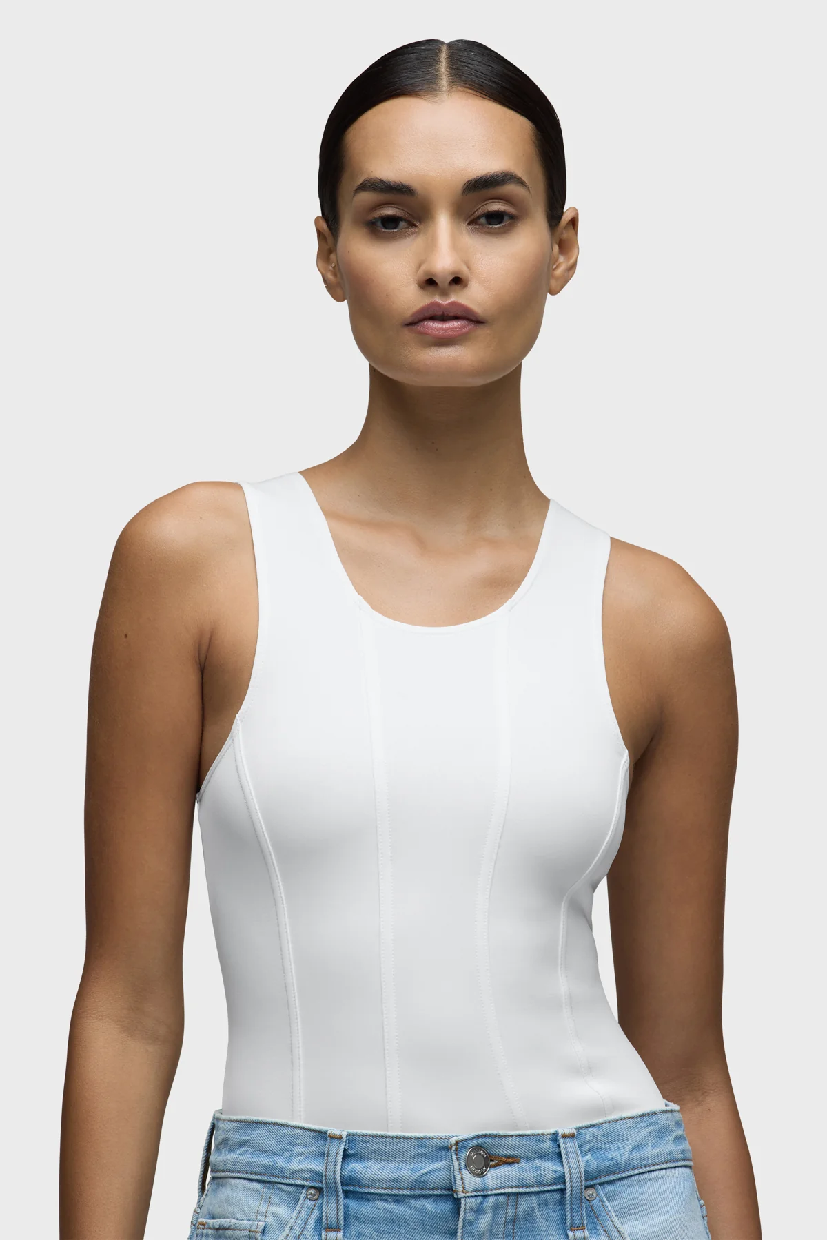 Scuba Scoop Neck Bodysuit - Image 4