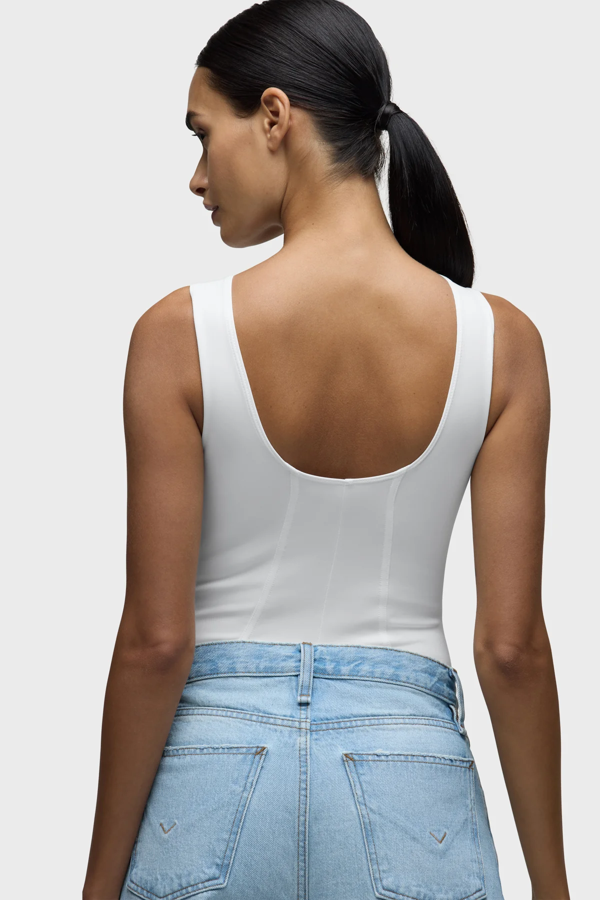 Scuba Scoop Neck Bodysuit - Image 5