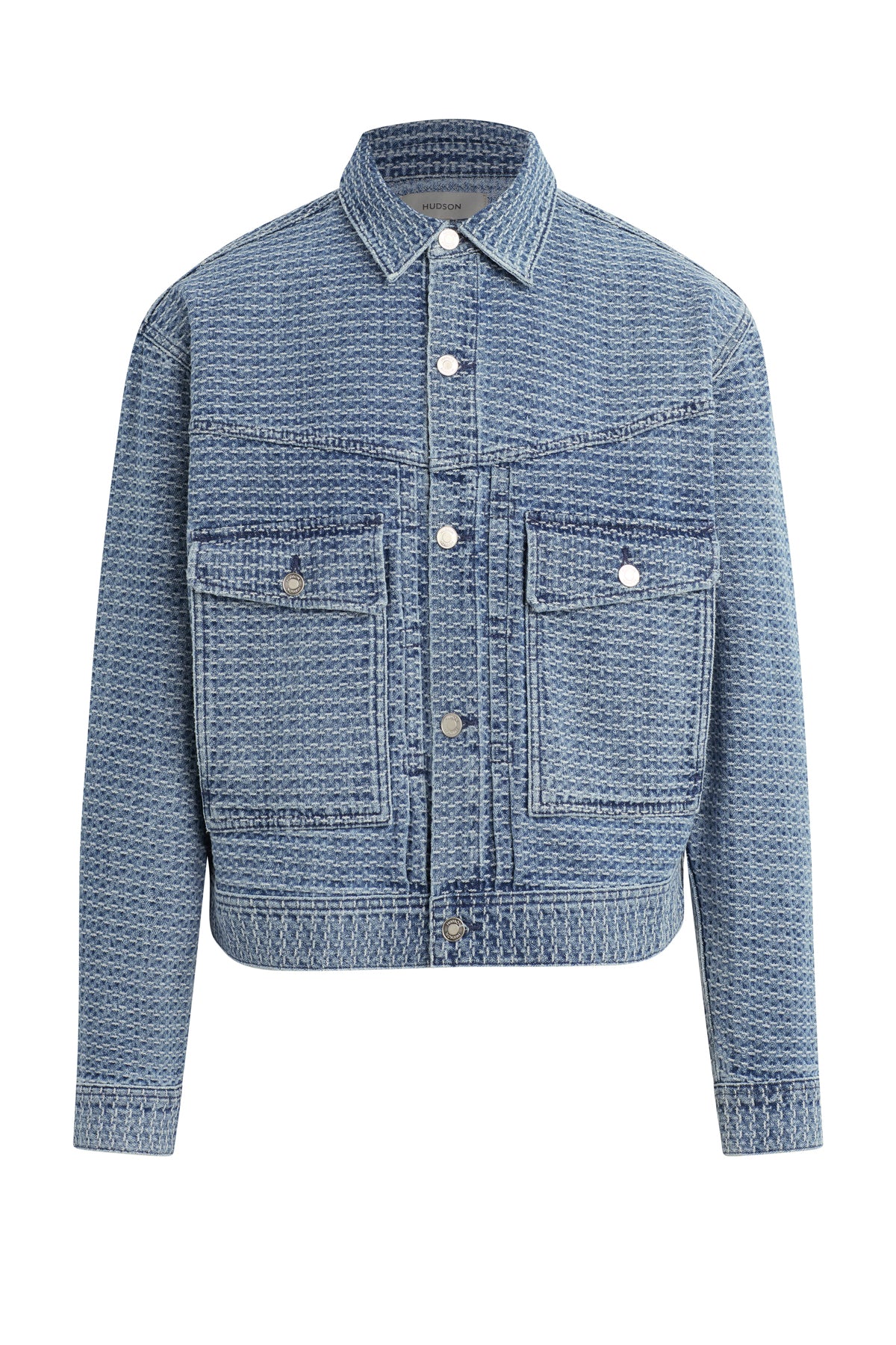 Jacquard Trucker Jacket - Image 8