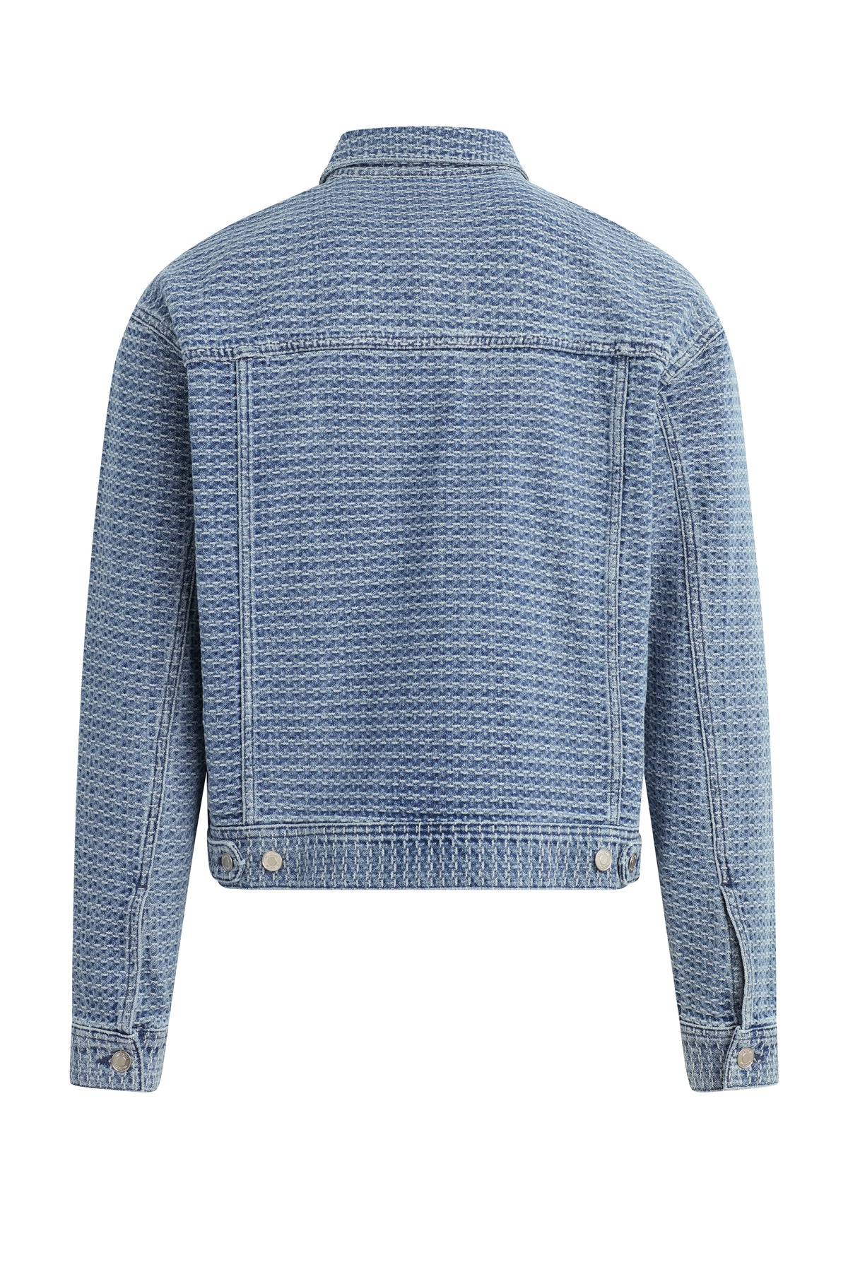 Jacquard Trucker Jacket - Image 9