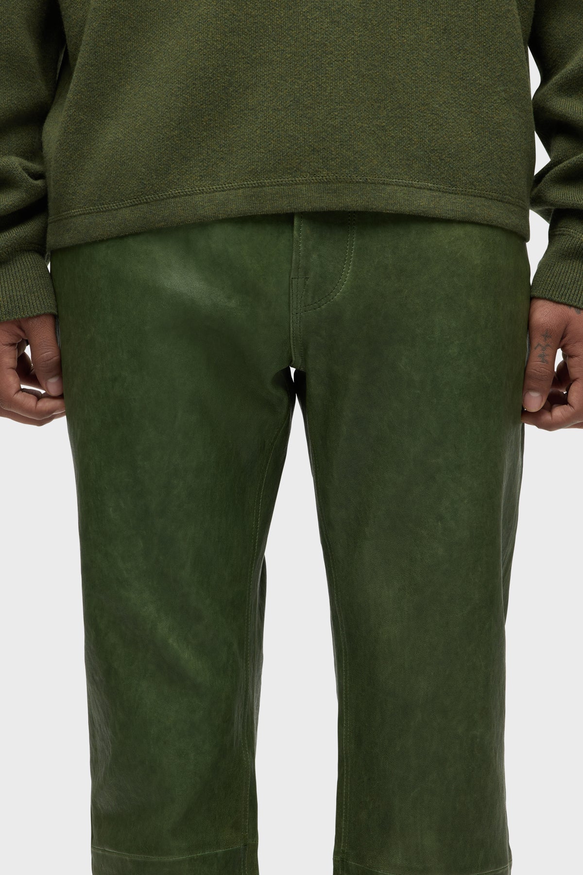 Walker Leather Kick Flare - Image 4