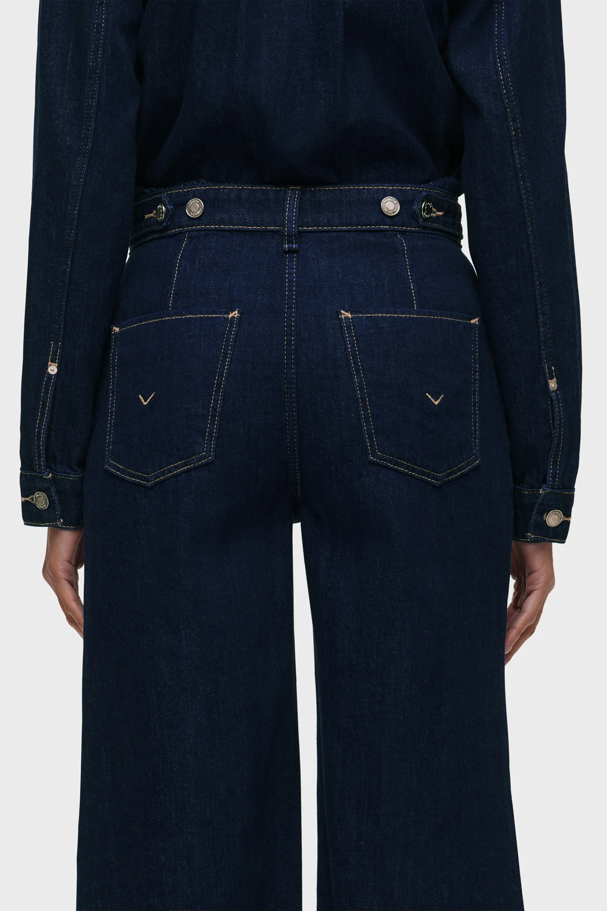 Wide Leg Crop Jumpsuit - Image 4