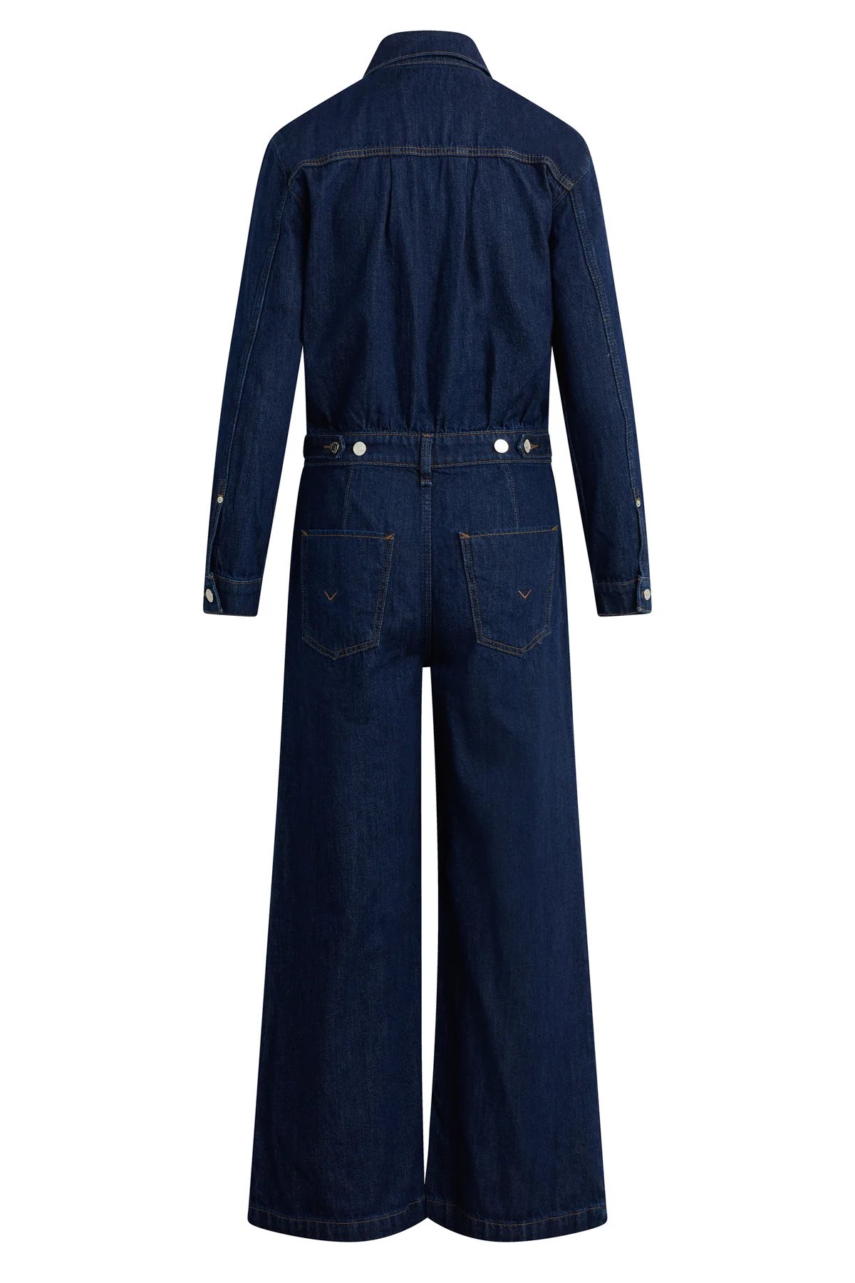 Wide Leg Crop Jumpsuit - Image 7